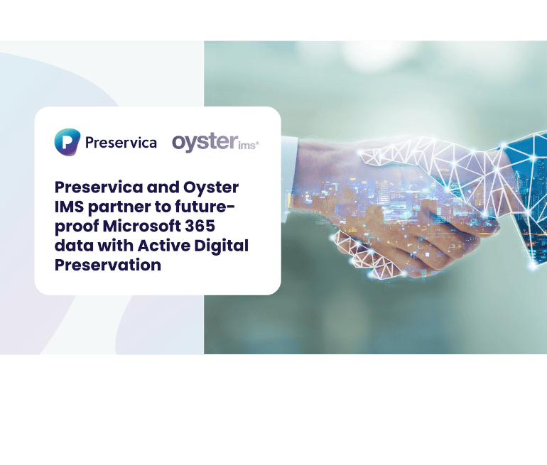 Preservica and Oyster IMS